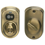609 Antique Brass - Programmable Electronic Deadbolt