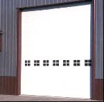 Garage Door  - Commercial + Glass, White Overhead Door