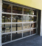 Overhead Garage Door - Commercial Aluminum+Glass 3