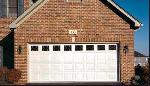 Overhead Garage Door - Residential Wood + Glass, White